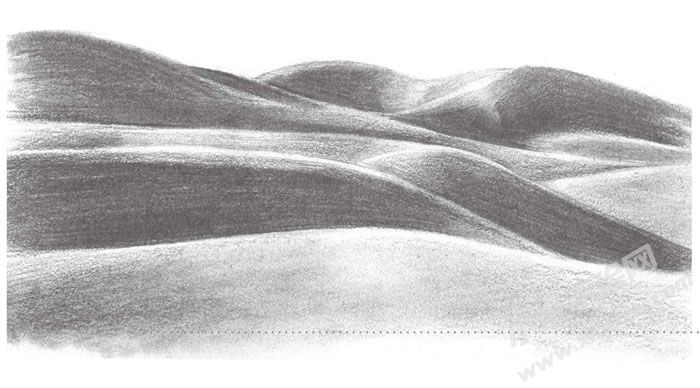 沙漠素描畫法步驟圖示06.jpg