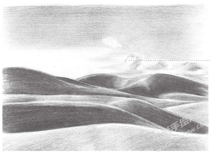 沙漠素描畫法步驟圖示08.jpg