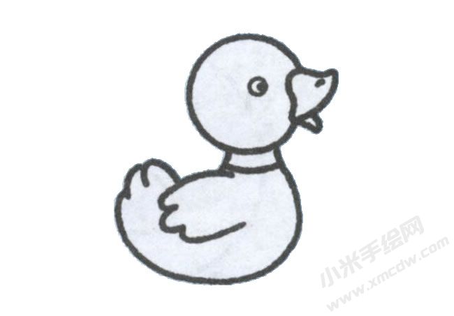 簡筆畫鴨子畫法步驟圖示04.jpg