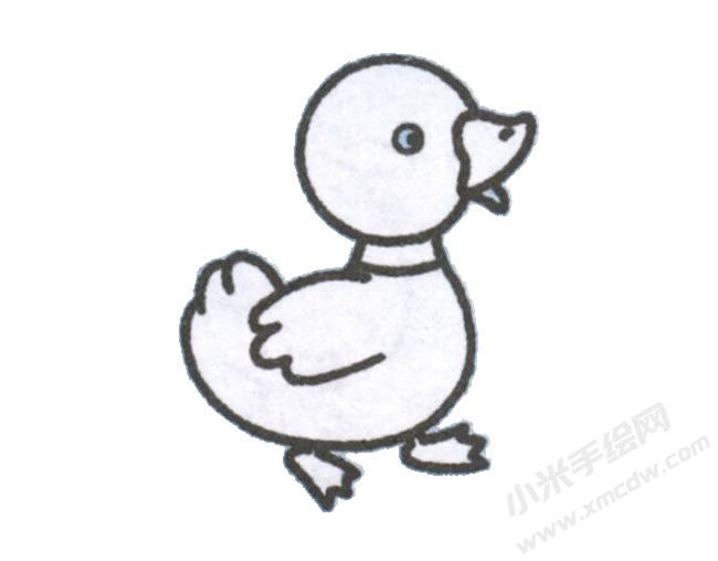 簡筆畫鴨子畫法步驟圖示05.jpg