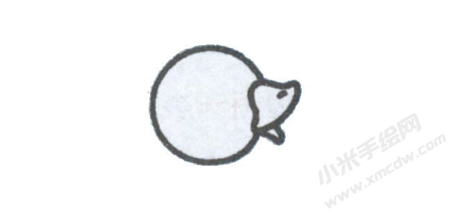 簡筆畫鴨子畫法步驟圖示02.jpg