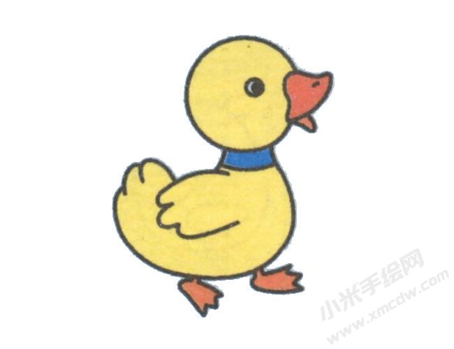 簡筆畫鴨子畫法步驟圖示06.jpg