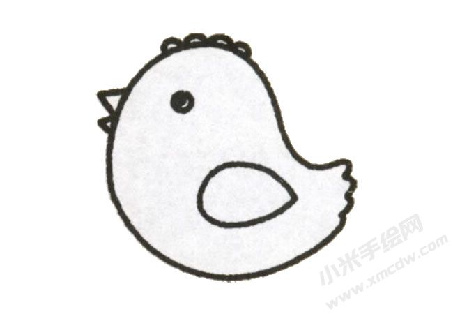 小雞幼兒簡(jiǎn)筆畫(huà)繪制步驟圖示04.jpg