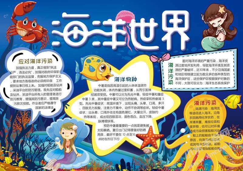 海洋世界手抄報內(nèi)容模板有字版.jpg
