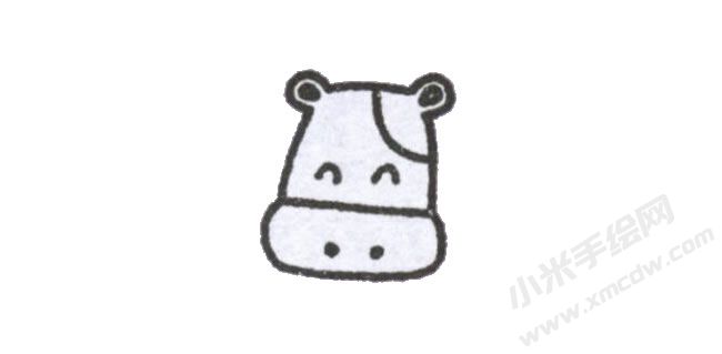 奶牛幼兒簡(jiǎn)筆畫(huà)手繪步驟圖示01.jpg