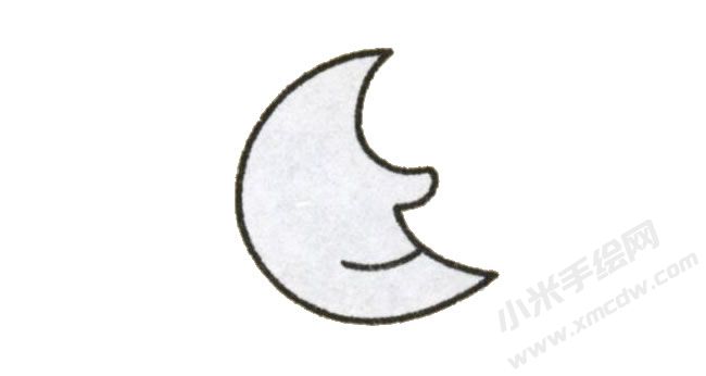 簡(jiǎn)筆畫月亮畫法步驟圖示02.jpg