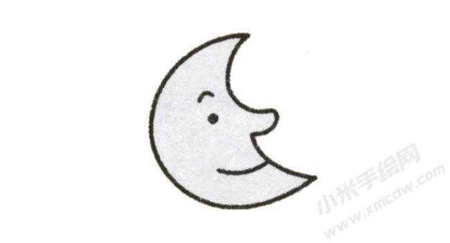 簡(jiǎn)筆畫月亮畫法步驟圖示03.jpg