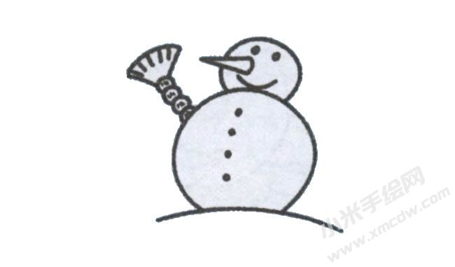 雪人幼兒簡筆畫手繪步驟圖示04.jpg