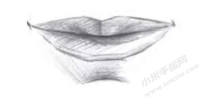 人物嘴巴的素描畫(huà)法步驟圖示03.jpg