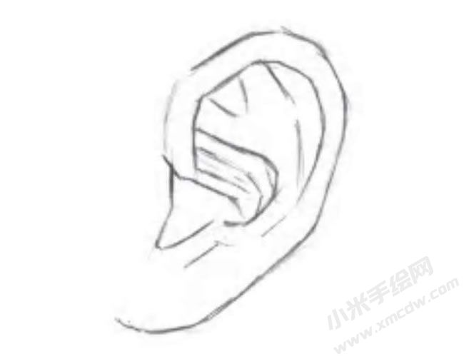 人物耳朵的素描畫法步驟圖示02.jpg