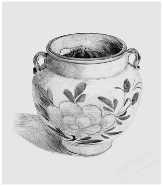 彩陶罐子素描畫法步驟圖示04.jpg