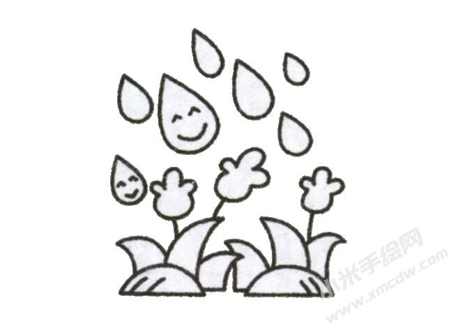 雨滴簡筆畫繪制步驟圖示05.jpg