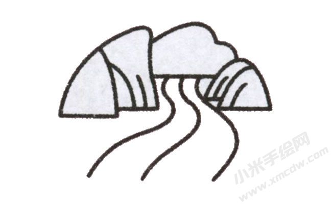 簡筆畫河流畫法步驟圖示04.jpg