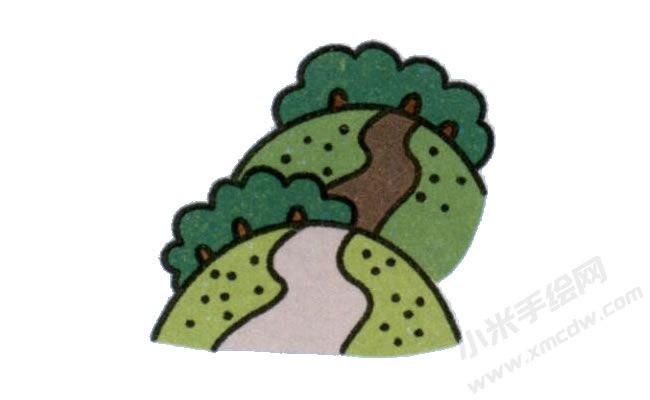 山路簡筆畫繪制步驟圖示06.jpg