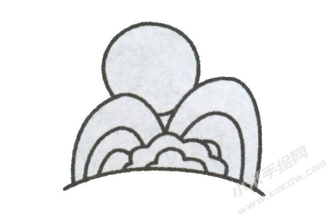 日出簡筆畫繪制步驟圖示03.jpg