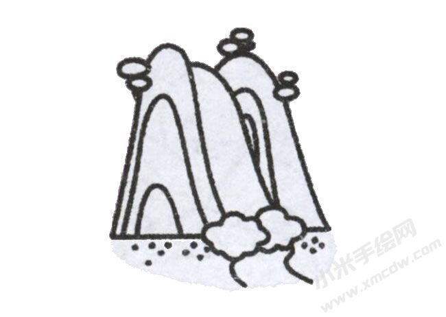 簡(jiǎn)筆畫(huà)瀑布畫(huà)法步驟圖示04.jpg