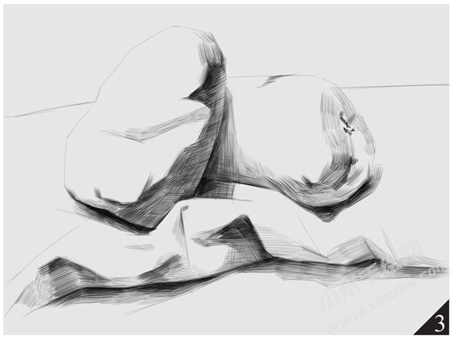 土豆素描畫法步驟圖示03.jpg