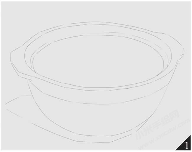 砂鍋素描畫法步驟圖示01.jpg