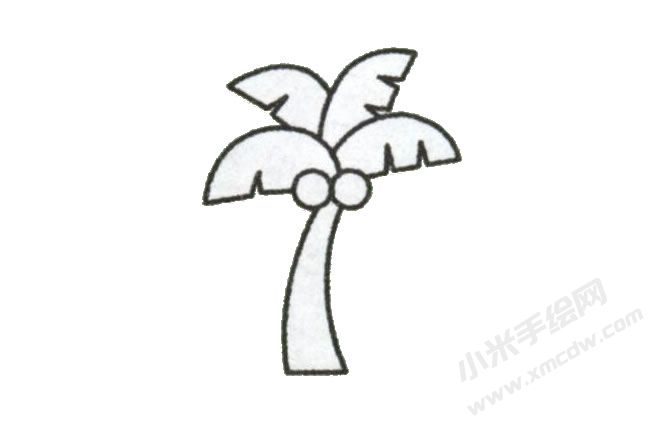 椰子樹幼兒簡(jiǎn)筆畫步驟圖示04.jpg
