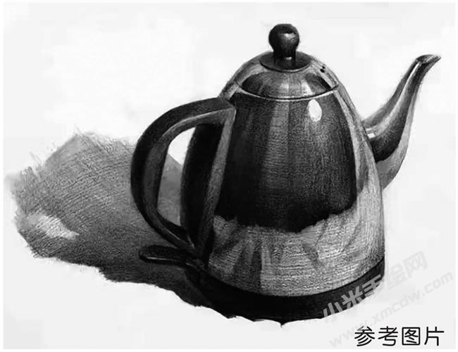 燒水壺素描參考圖片.jpg