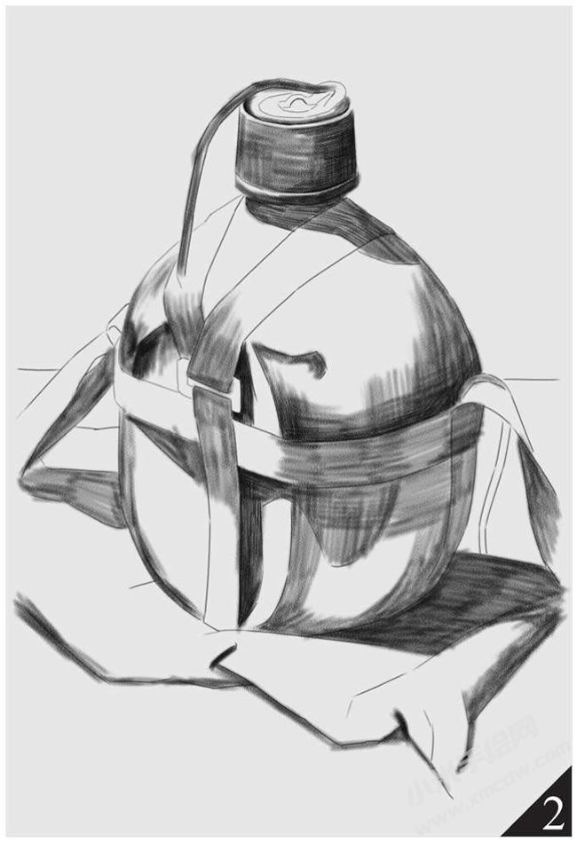 金屬水壺素描畫法步驟圖示02.jpg