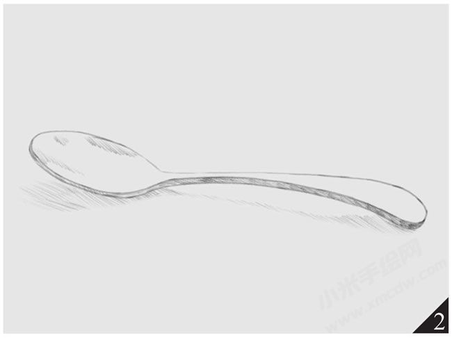 不銹鋼勺子素描畫法步驟圖示02.jpg