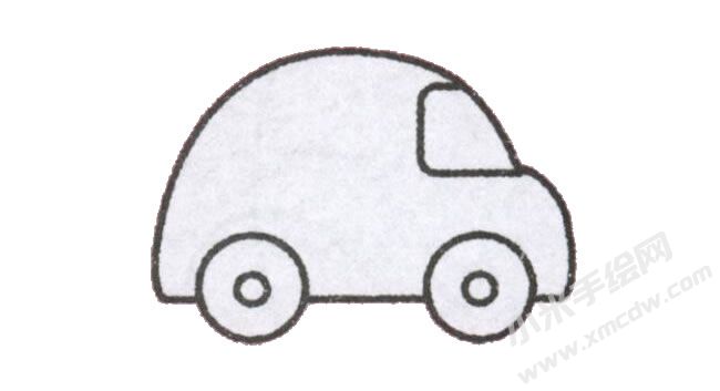 一步一筆小汽車簡(jiǎn)筆畫步驟圖示04.jpg