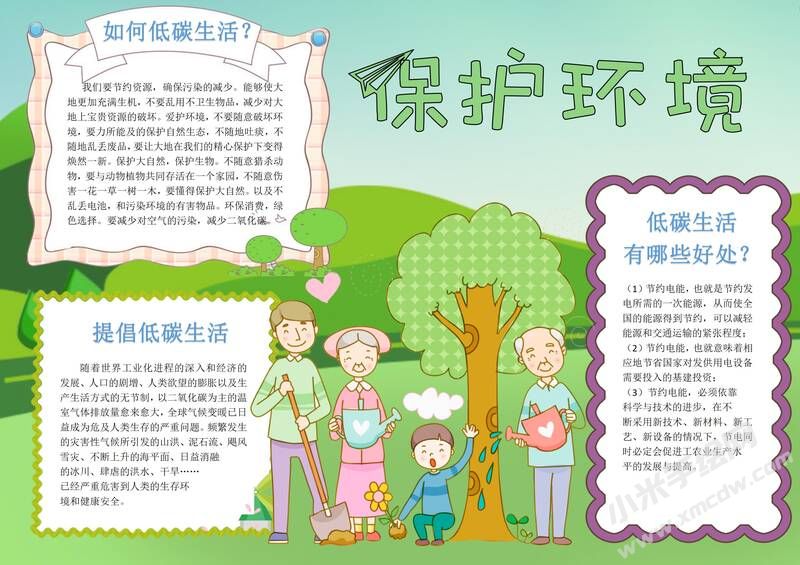 保護環(huán)境手抄報內(nèi)容模板有字版（三）.jpg