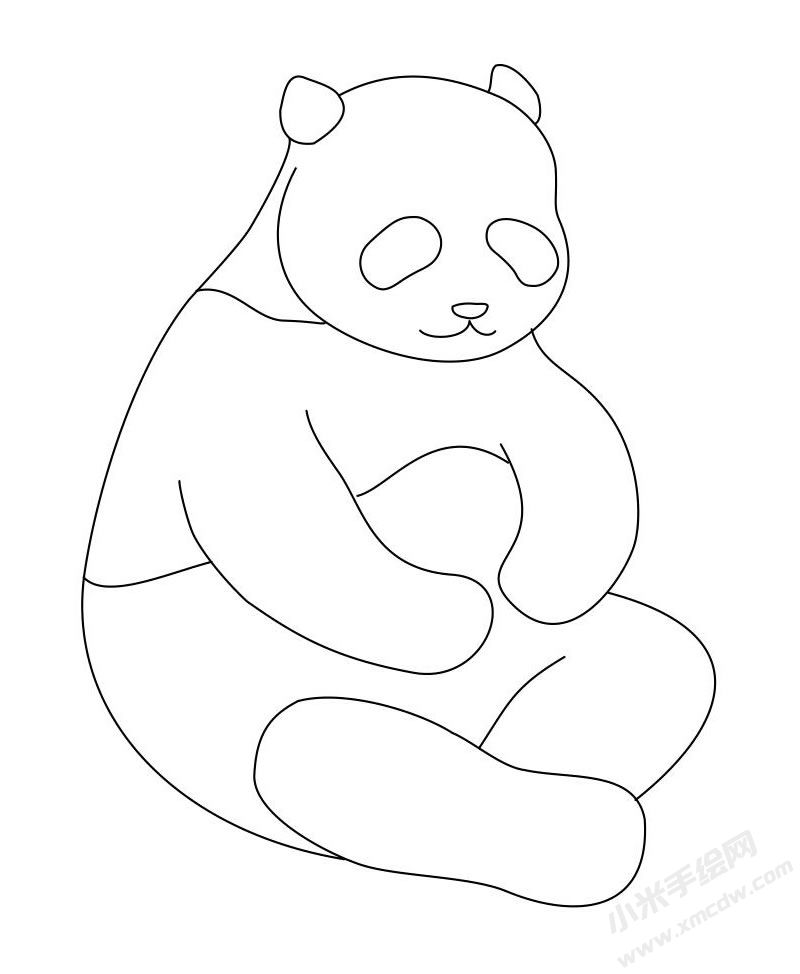 熊貓簡筆畫圖片高清大圖.jpg
