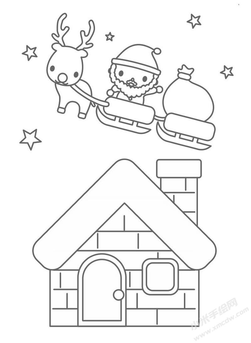 圣誕節(jié)簡(jiǎn)筆畫(huà)圖片03.jpg
