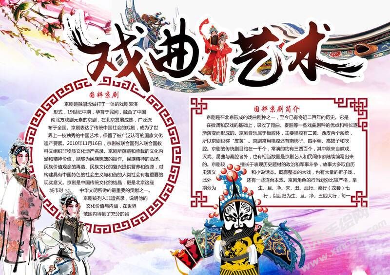 戲曲藝術(shù)手抄報(bào)內(nèi)容模板有字版.jpg