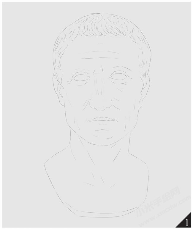 凱撒的素描畫法步驟圖示01.jpg