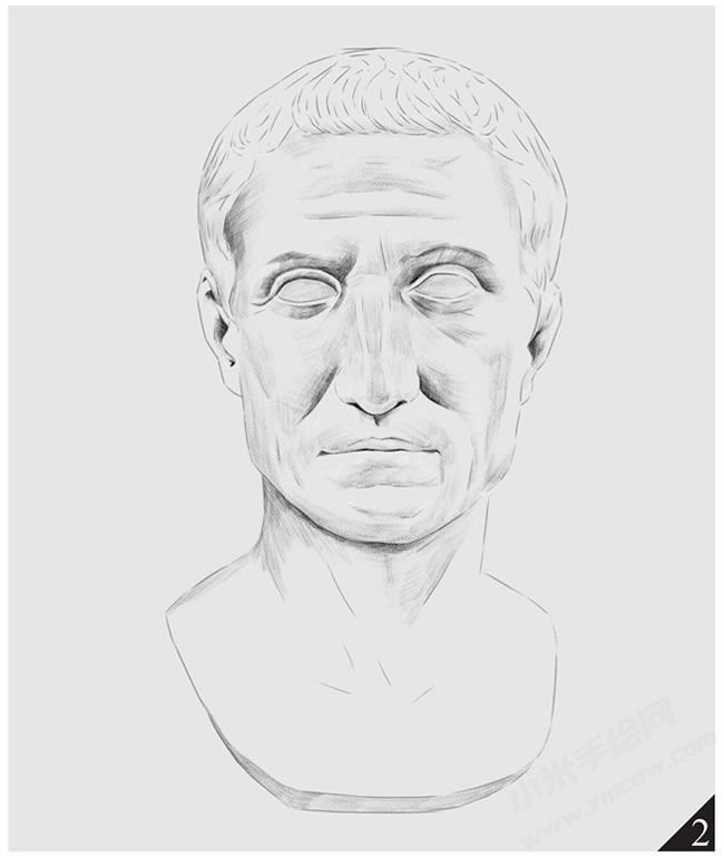 凱撒的素描畫法步驟圖示02.jpg