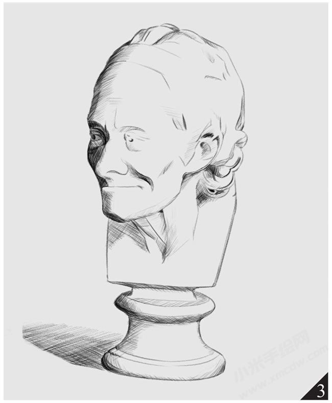 伏爾泰的素描畫法步驟圖示03.jpg