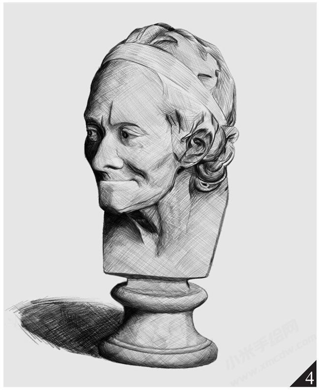 伏爾泰的素描畫法步驟圖示04.jpg