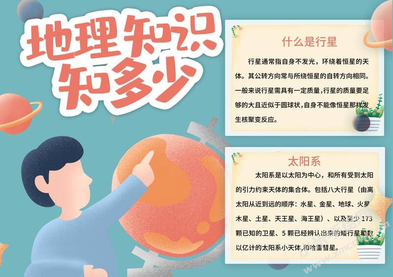 地理知識知多少手抄報內(nèi)容模板有字版（第一版）.jpg
