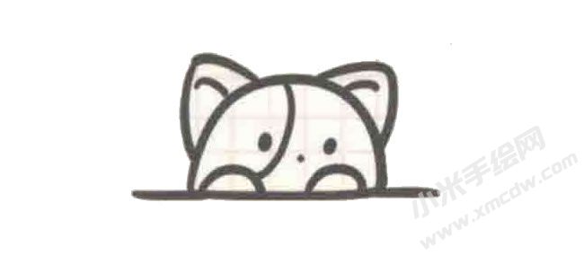 柯基幼兒簡筆畫繪制步驟圖示03.jpg