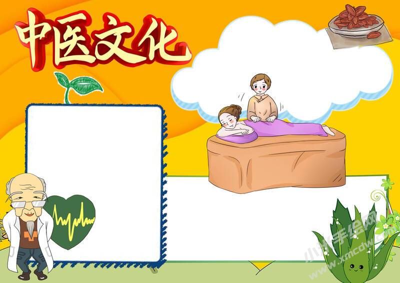 中醫(yī)文化手抄報(bào)模板無字版（第二版）.jpg