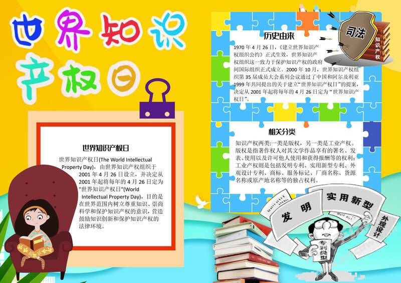 世界知識(shí)產(chǎn)權(quán)日手抄報(bào)模板有字版.jpg