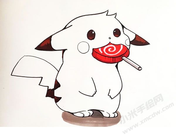 皮卡丘簡(jiǎn)筆畫(huà)圖示02.jpg