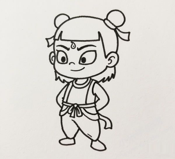 哪吒簡筆畫圖片03.jpg