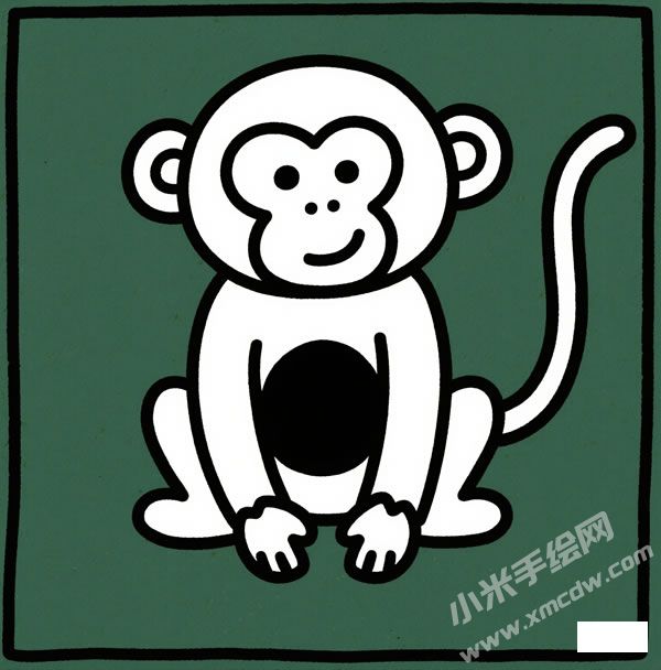 簡(jiǎn)化版猴子簡(jiǎn)筆畫.jpg