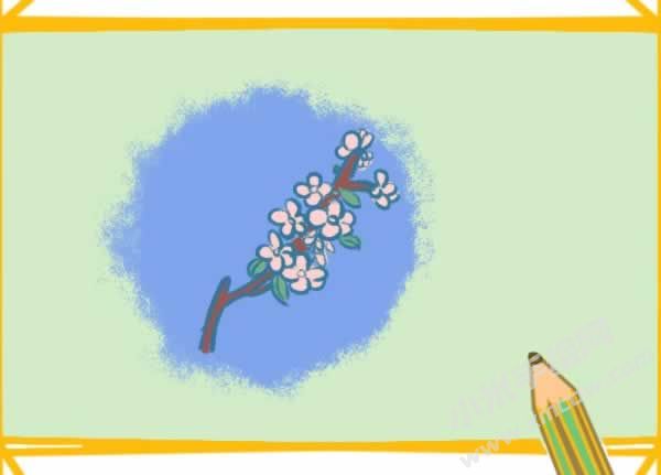 桃花簡(jiǎn)筆畫圖片04.jpg