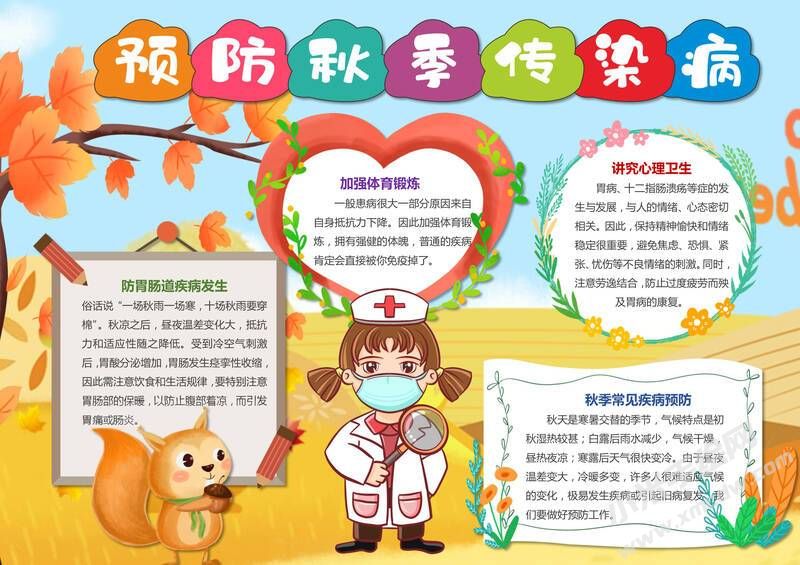 預(yù)防秋季傳染病手抄報(bào)模板有字版.jpg