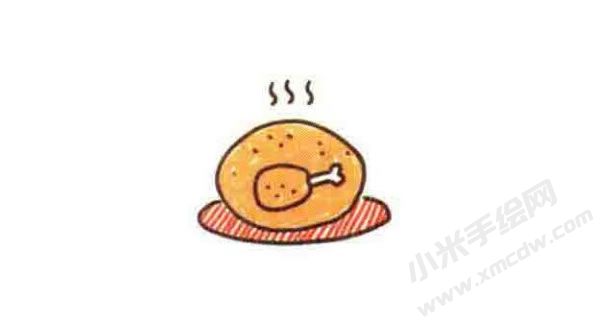 火雞簡(jiǎn)筆畫(huà)步驟圖示03.jpg