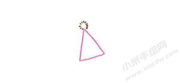 生日帽簡(jiǎn)筆畫(huà)繪制步驟圖示02.jpg