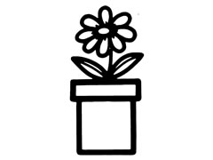 盆景兒童簡(jiǎn)筆畫(huà)步驟圖示