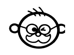 老伯伯兒童簡(jiǎn)筆畫(huà)步驟圖示