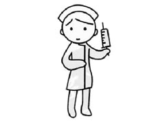 護(hù)士幼兒簡(jiǎn)筆畫步驟圖示