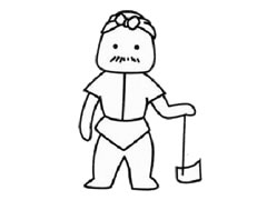 農(nóng)民幼兒簡筆畫步驟圖示